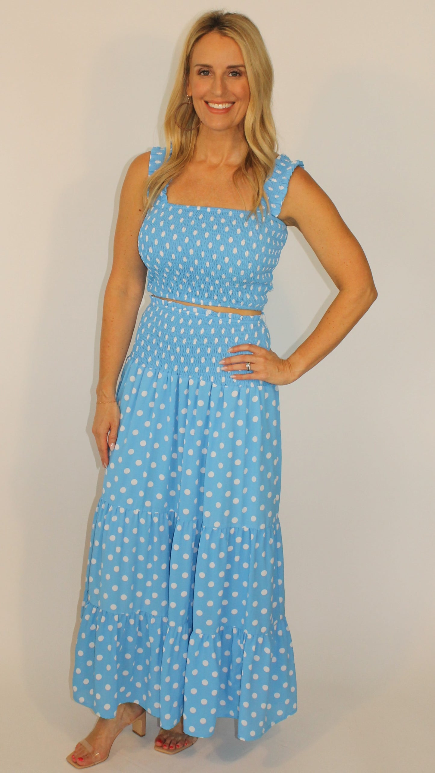 Polka Dot Matching Set