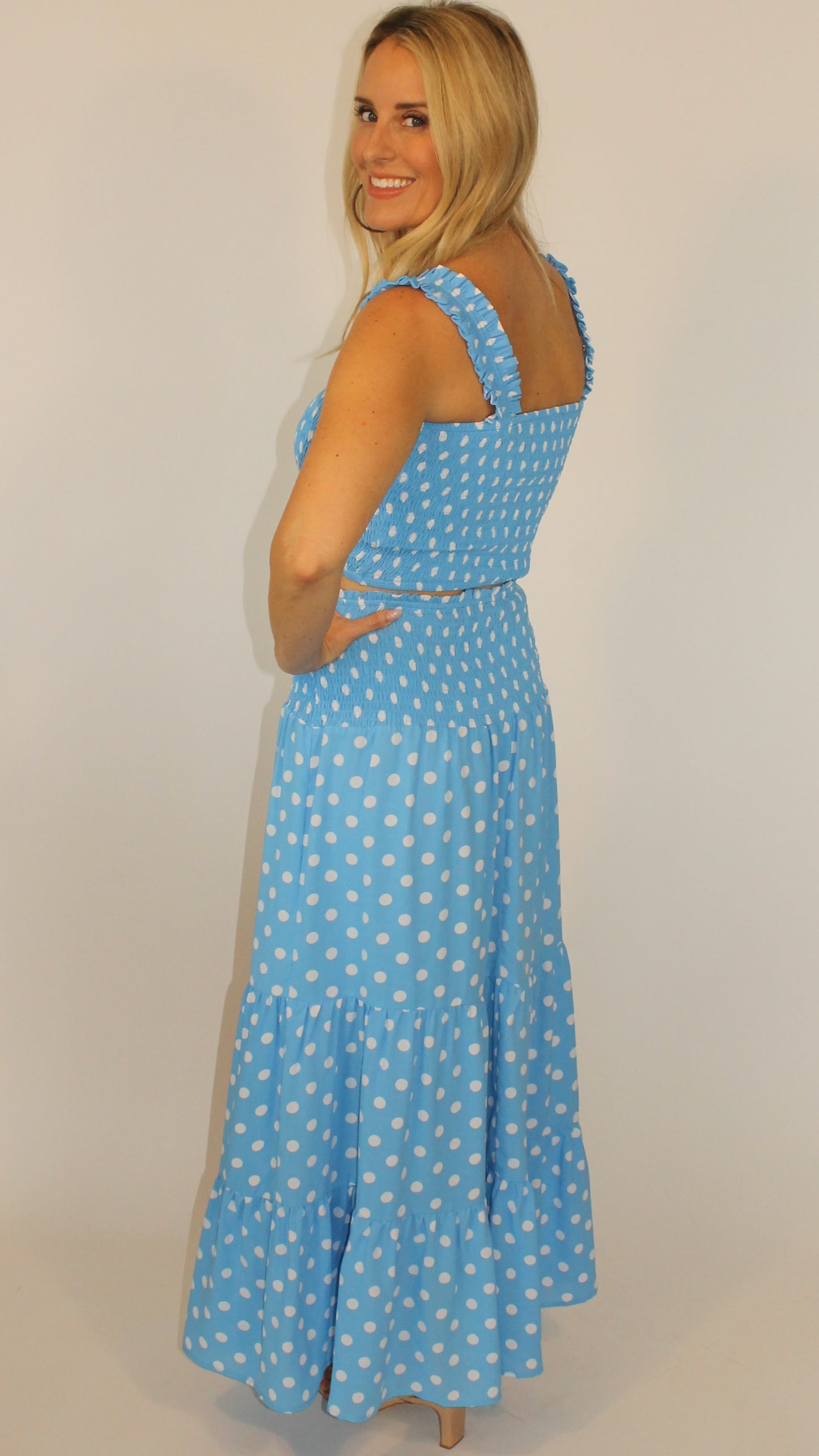 Polka Dot Matching Set