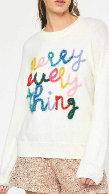 Merry Everything Sweater