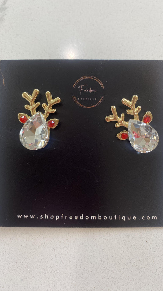 Reindeer Earrings