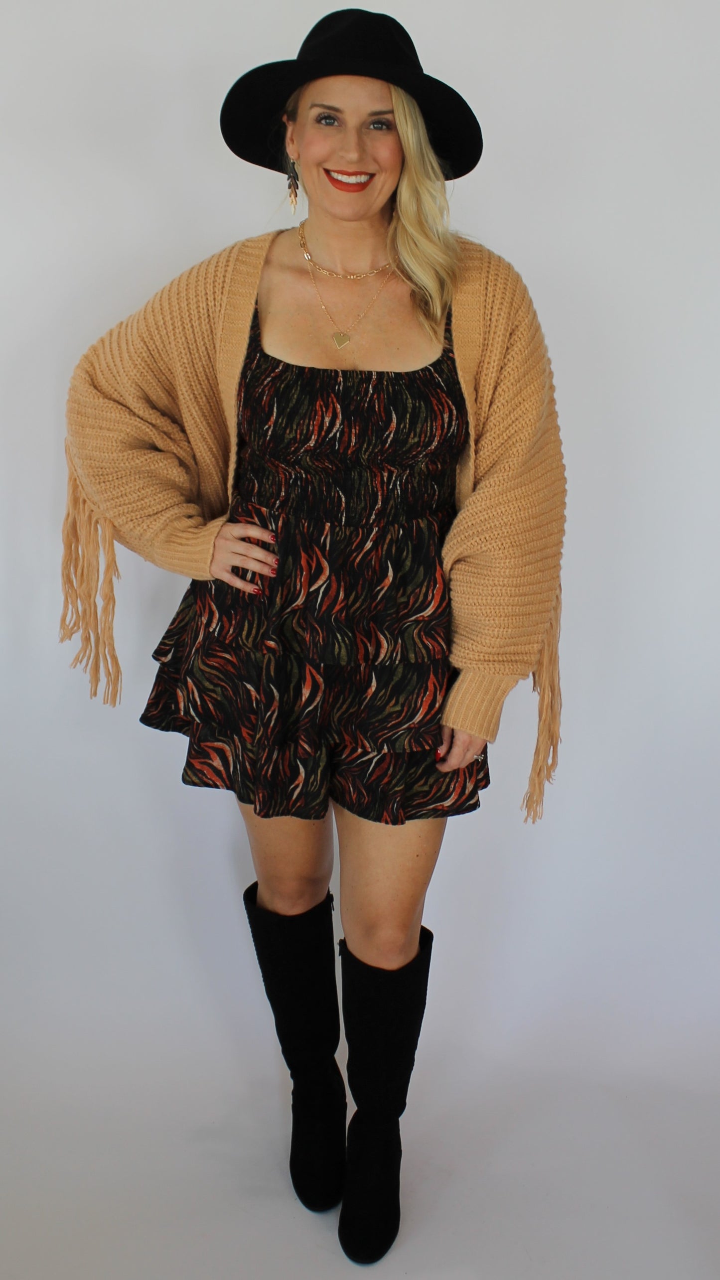 Chunky Fringe Sweater