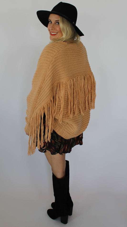 Chunky Fringe Sweater