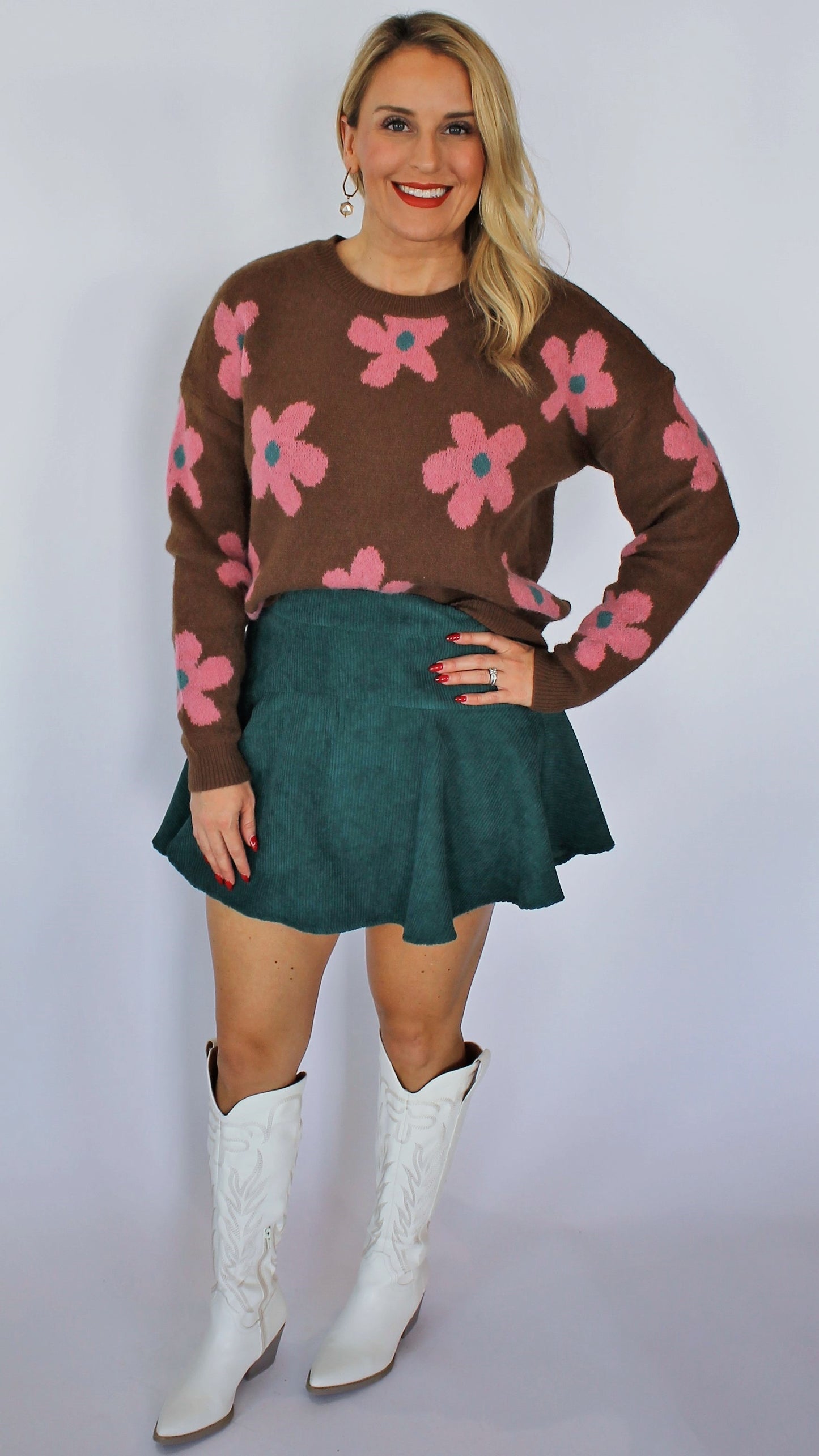 Fall Blooms Sweater