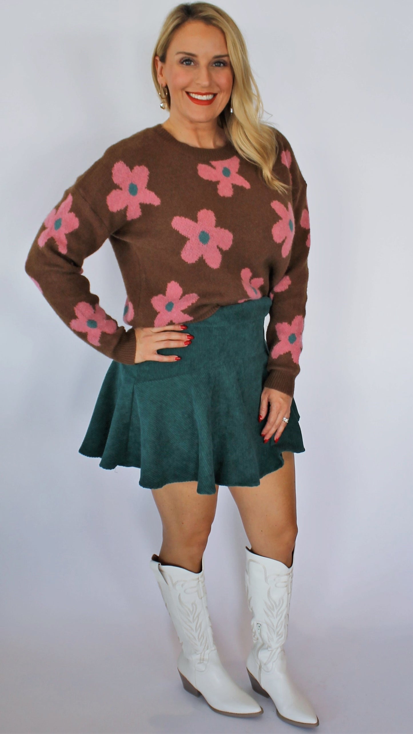 Fall Blooms Sweater