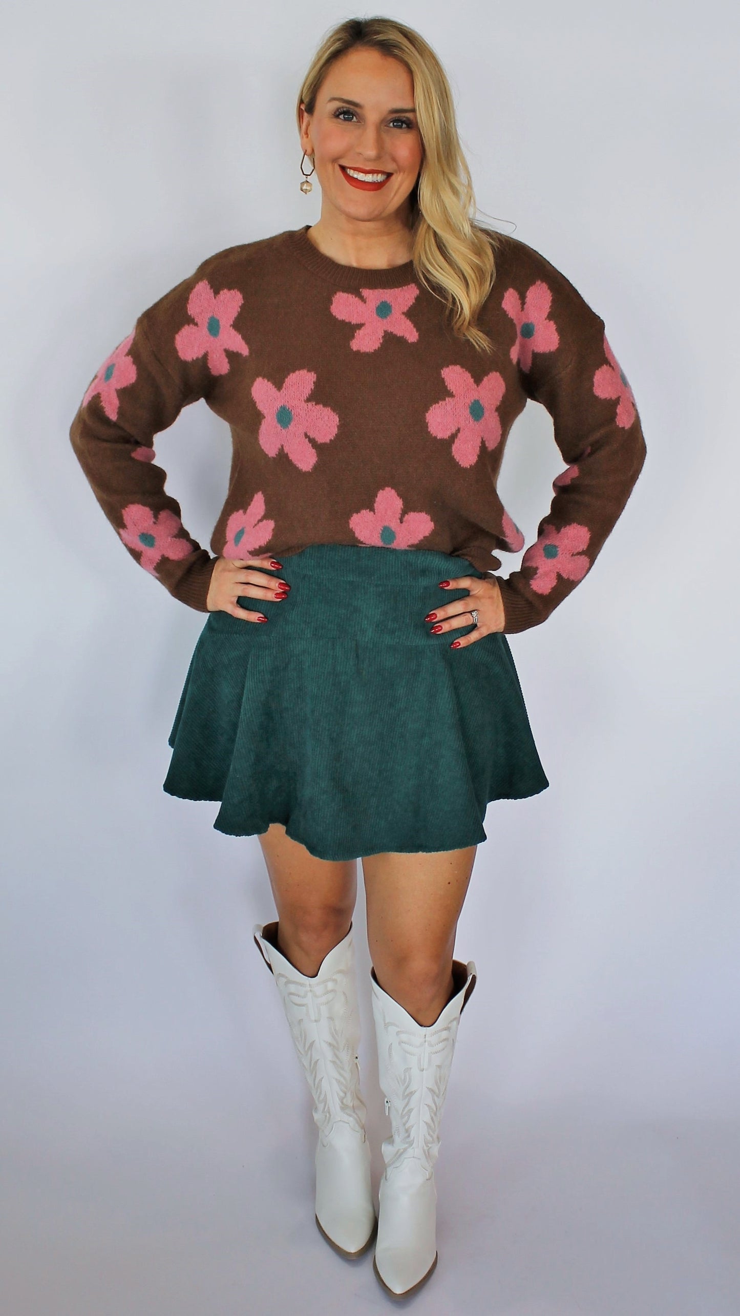 Fall Blooms Sweater